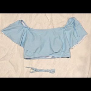 OFF THE SHOULDER BIKINI TOP!!!